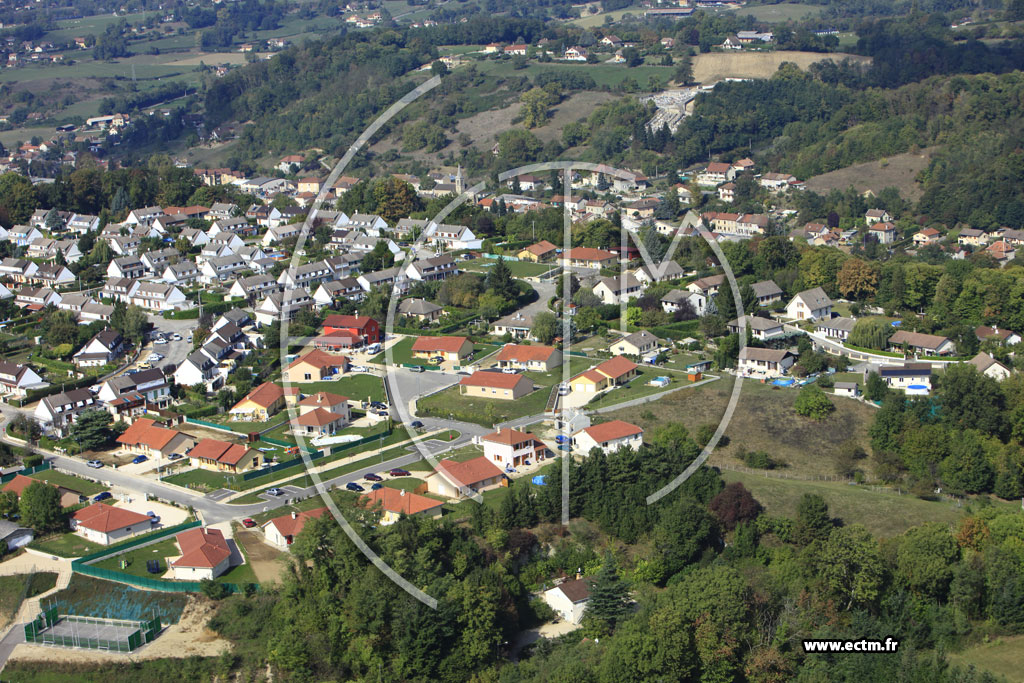 Photo arienne de Saint-Clair-de-la-Tour (Mouillat)