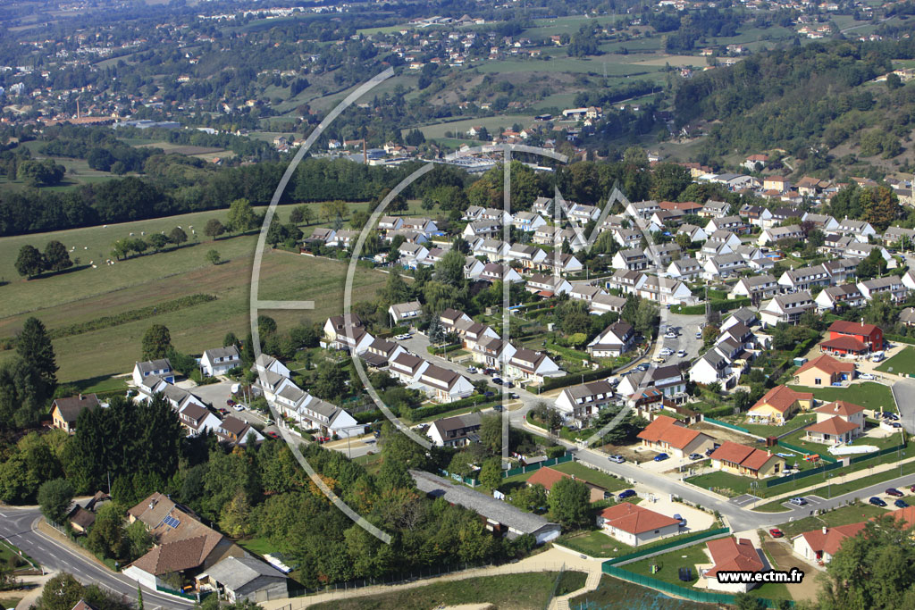 Photo arienne de Saint-Clair-de-la-Tour (Mouillat)
