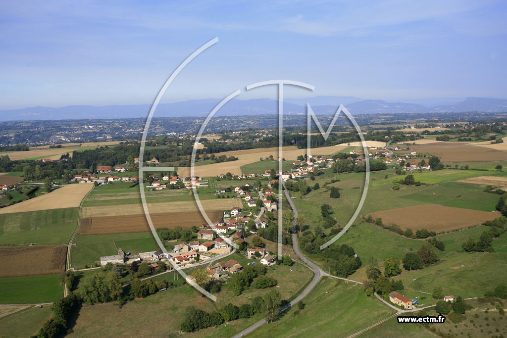 Photo arienne de Montagnieu (Montagnieu-le-Bas)