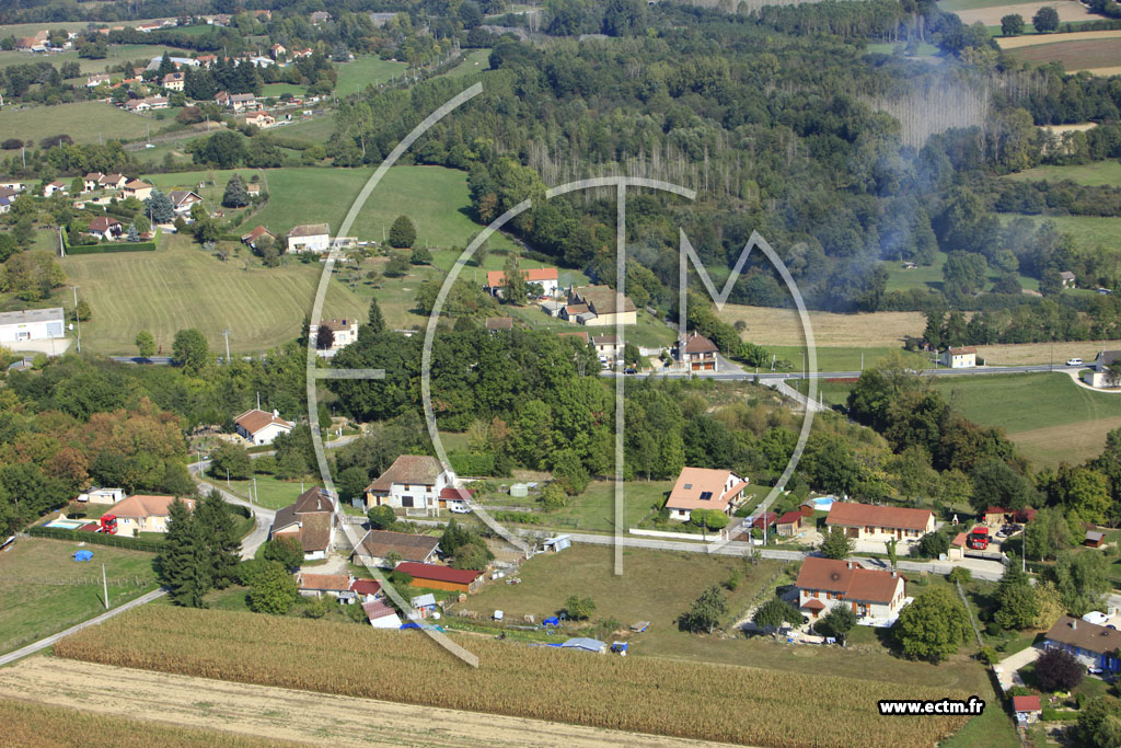 Photo arienne de Saint-Andr-le-Gaz