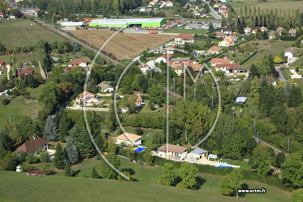 Photo arienne de Saint-Andr-le-Gaz