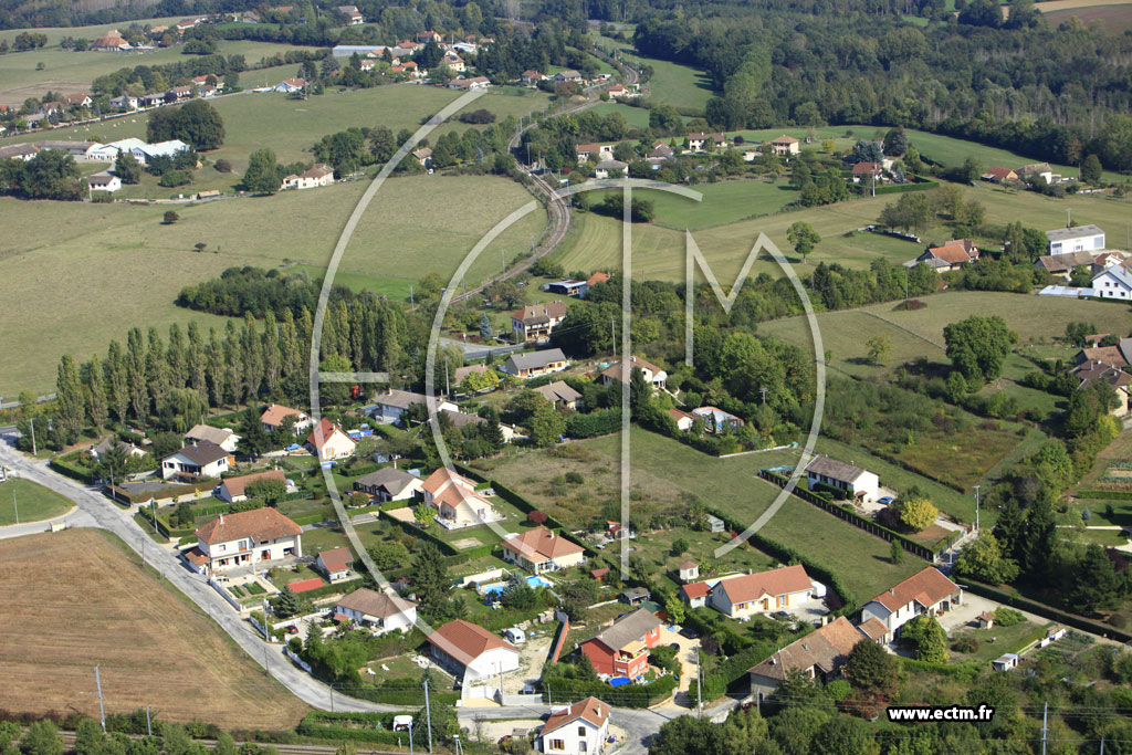 Photo arienne de Saint-Andr-le-Gaz
