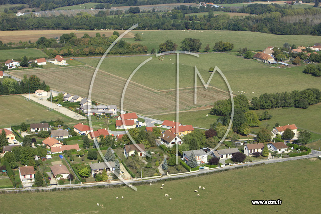 Photo arienne de Saint-Andr-le-Gaz