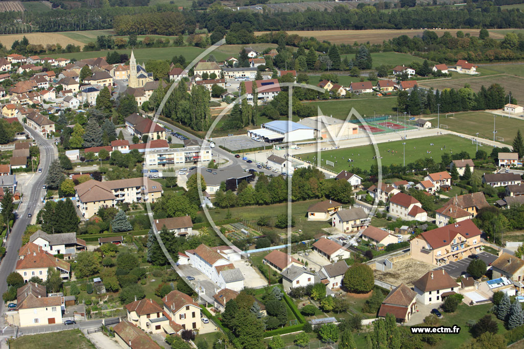 Photo arienne de Saint-Andr-le-Gaz