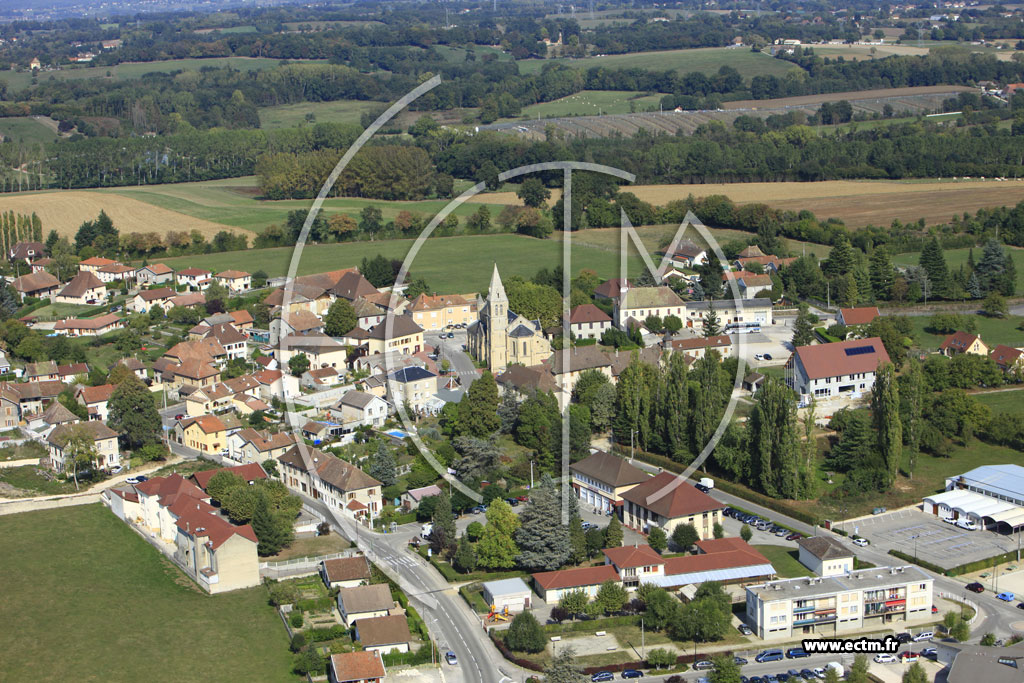 Photo arienne de Saint-Andr-le-Gaz