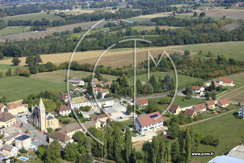 Photo arienne de Saint-Andr-le-Gaz