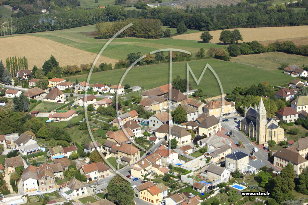Photo arienne de Saint-Andr-le-Gaz