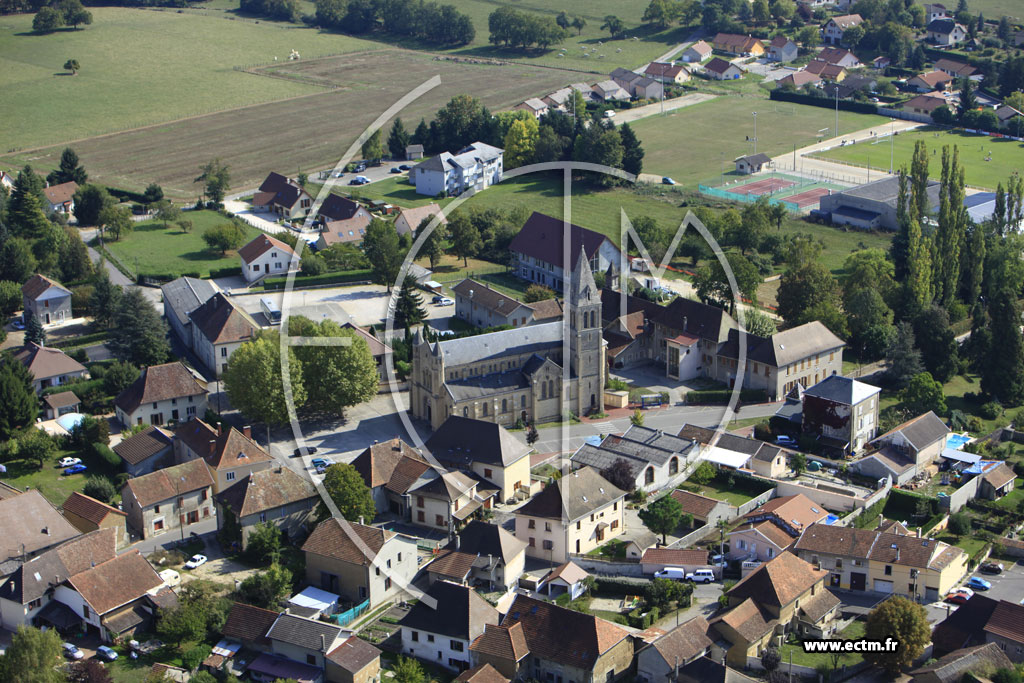 Photo arienne de Saint-Andr-le-Gaz