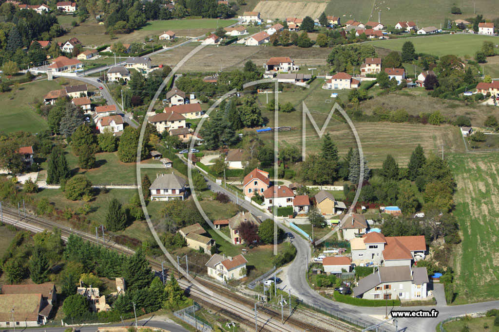 Photo arienne de Saint-Andr-le-Gaz