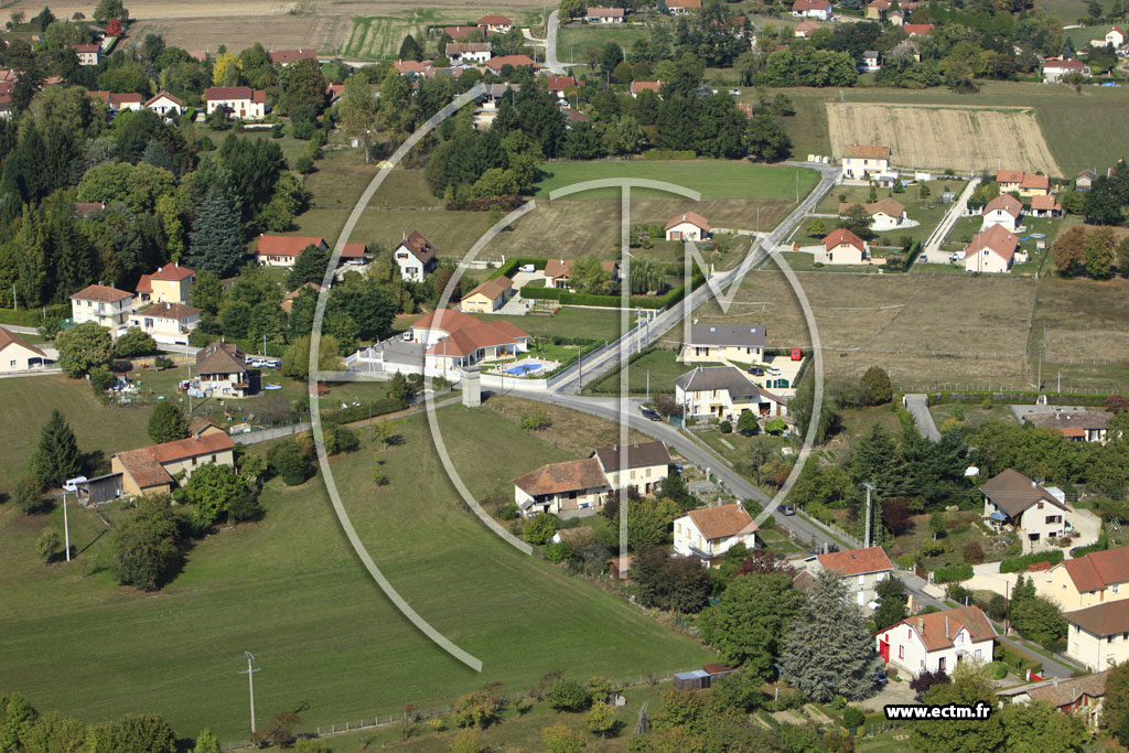 Photo arienne de Saint-Andr-le-Gaz