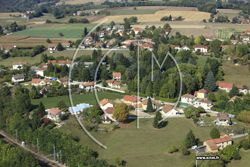 Photo arienne de Saint-Andr-le-Gaz