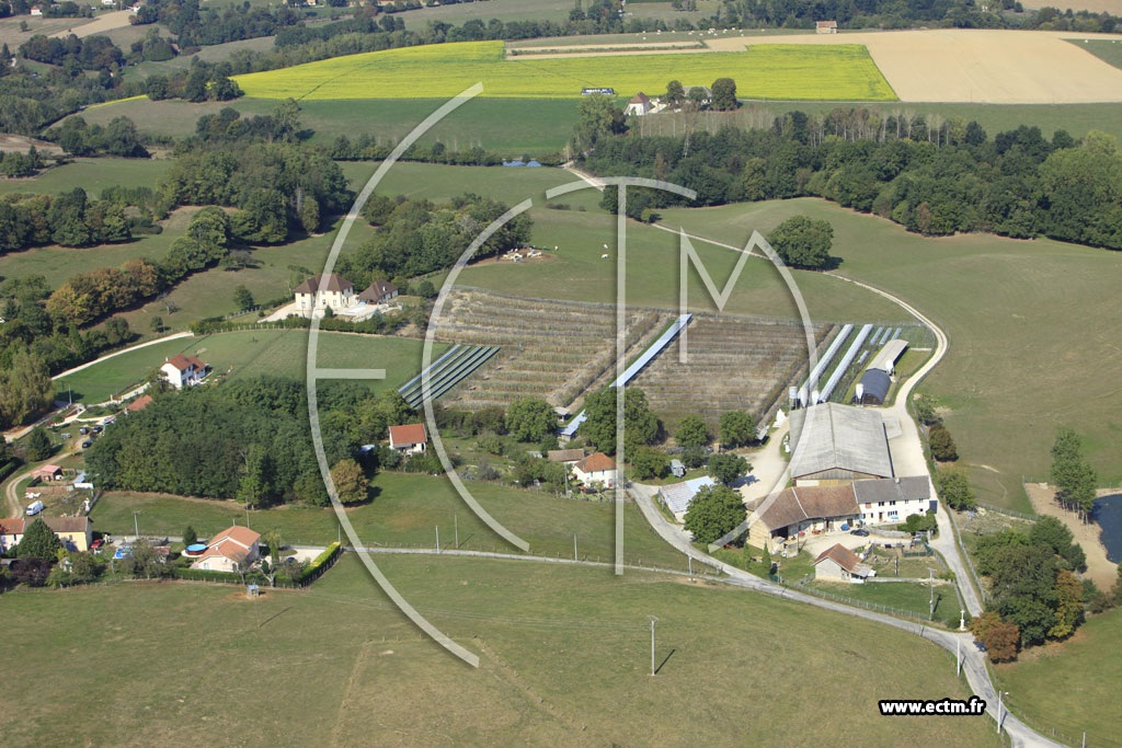 Photo arienne de Saint-Andr-le-Gaz