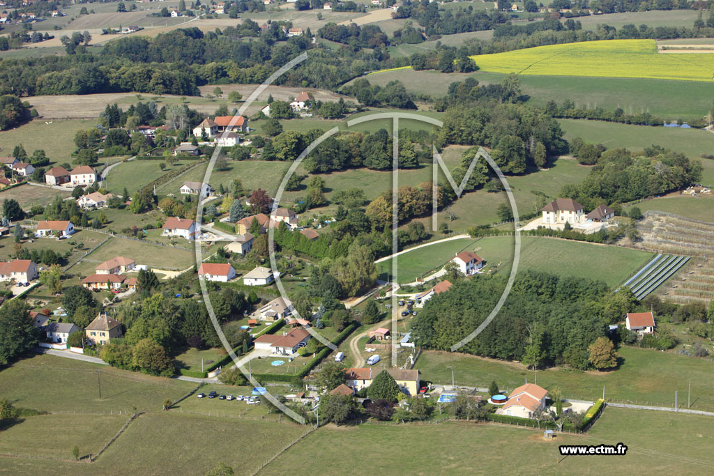 Photo arienne de Saint-Andr-le-Gaz