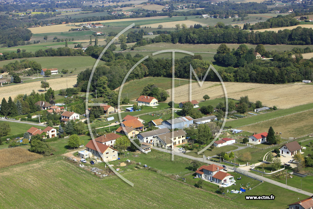 Photo arienne de Saint-Didier-de-La-Tour