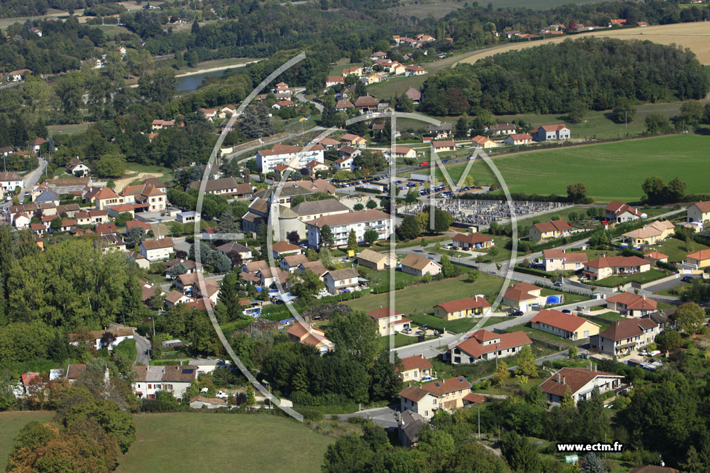 Photo arienne de Saint-Didier-de-La-Tour
