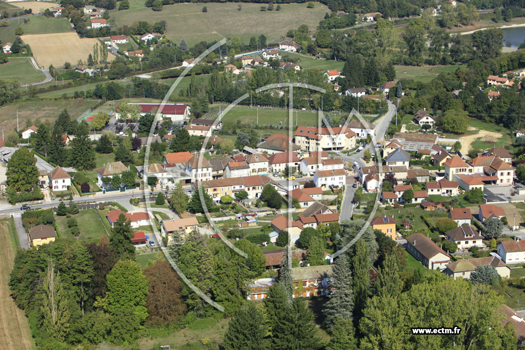 Photo arienne de Saint-Didier-de-La-Tour