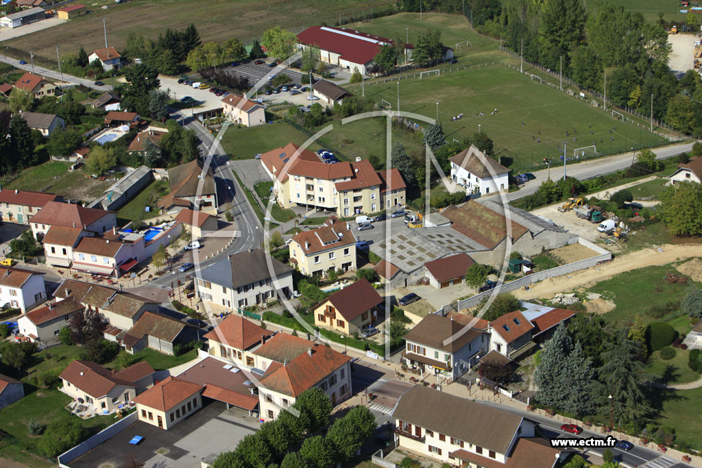 Photo arienne de Saint-Didier-de-La-Tour