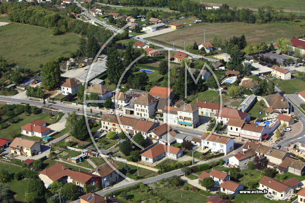 Photo arienne de Saint-Didier-de-La-Tour