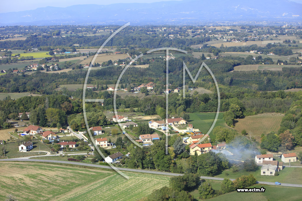 Photo arienne de Saint-Didier-de-La-Tour (Les Rivoires)