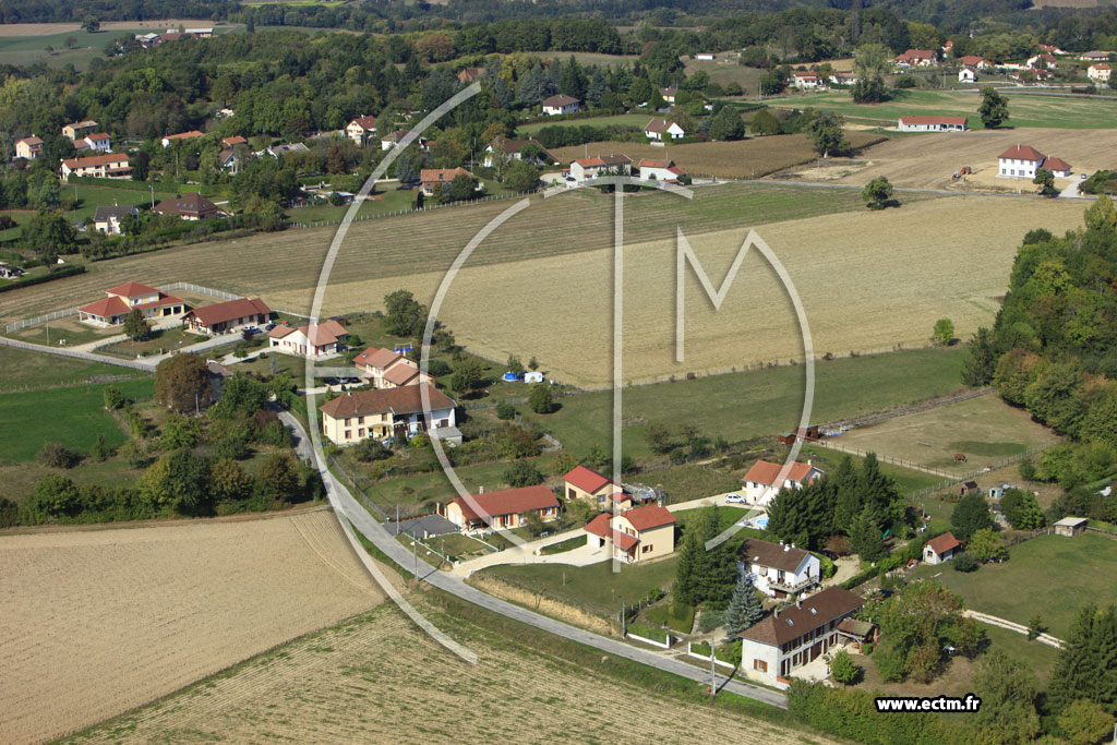 Photo arienne de Saint-Didier-de-La-Tour (Les Rivoires)