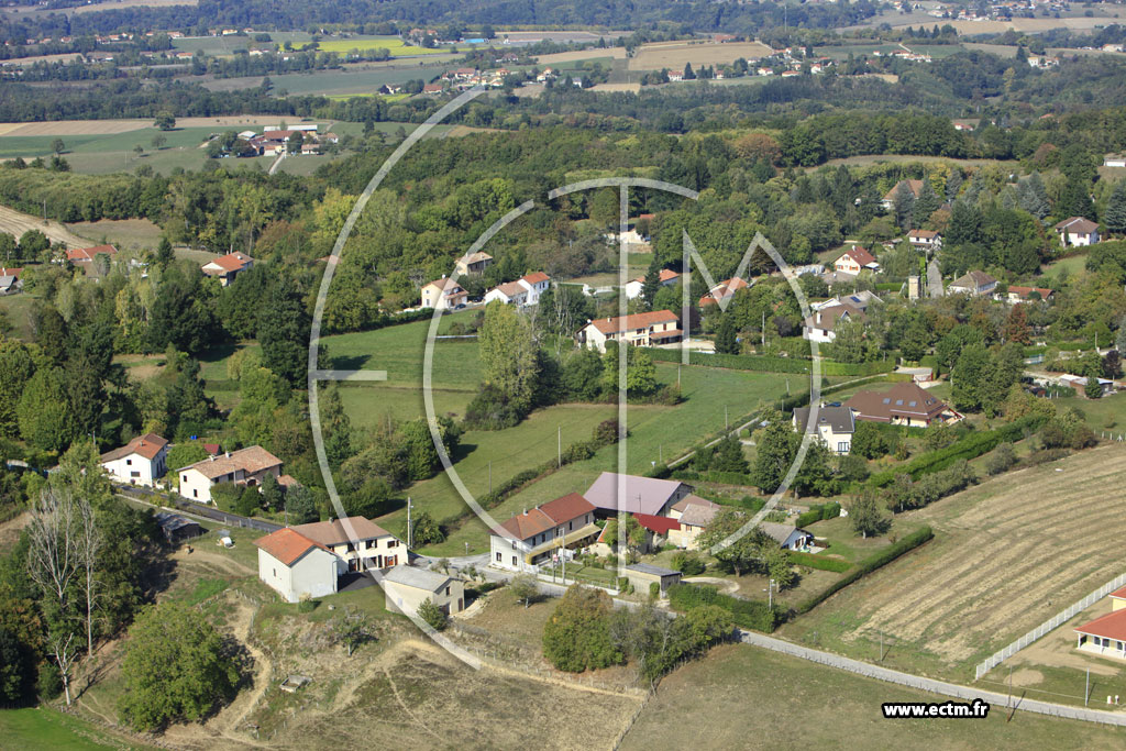 Photo arienne de Saint-Didier-de-La-Tour (Les Rivoires)