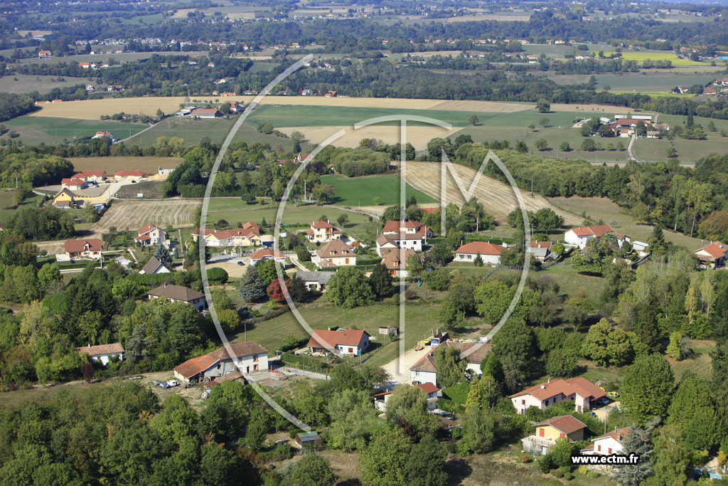 Photo arienne de Saint-Didier-de-La-Tour (Les Rivoires)