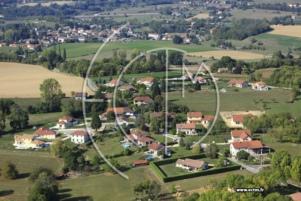 Photo arienne de Saint-Didier-de-La-Tour (Les Rivoires)