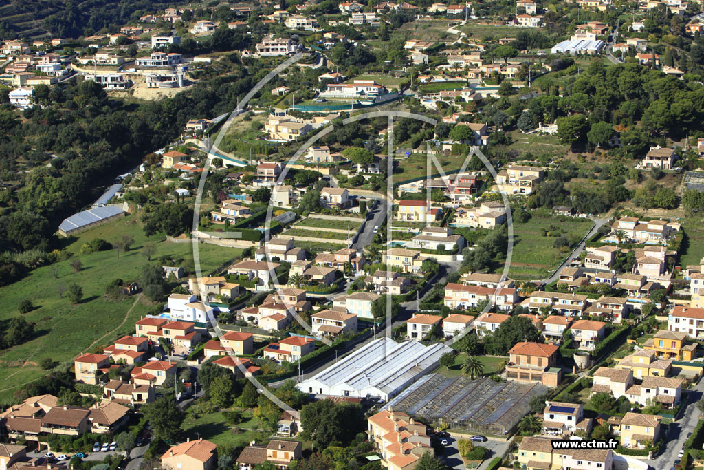 Photo arienne de Cagnes-sur-Mer