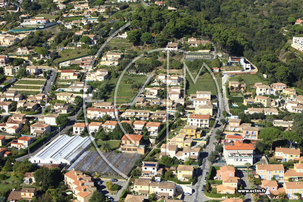 Photo arienne de Cagnes-sur-Mer