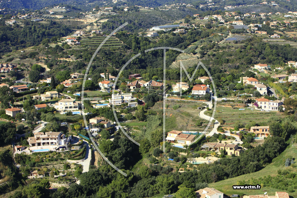 Photo arienne de Cagnes-sur-Mer