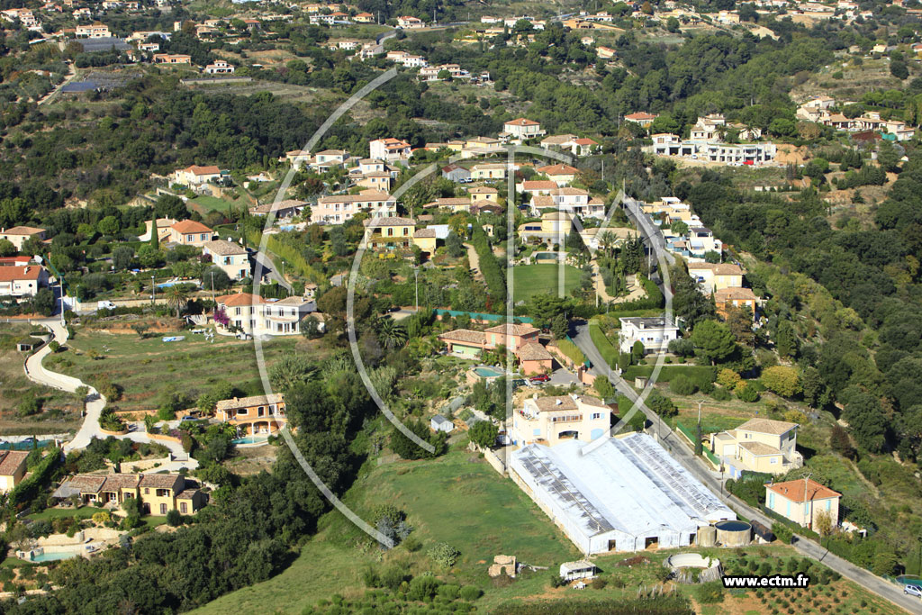 Photo arienne de Cagnes-sur-Mer