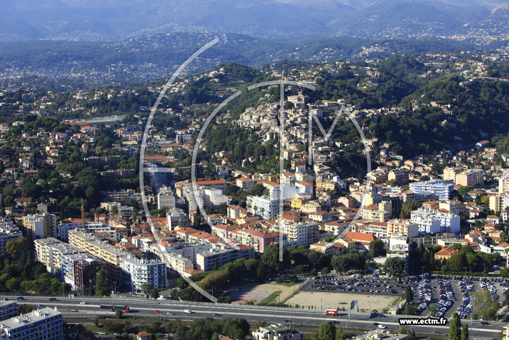 Photo arienne de Cagnes-sur-Mer