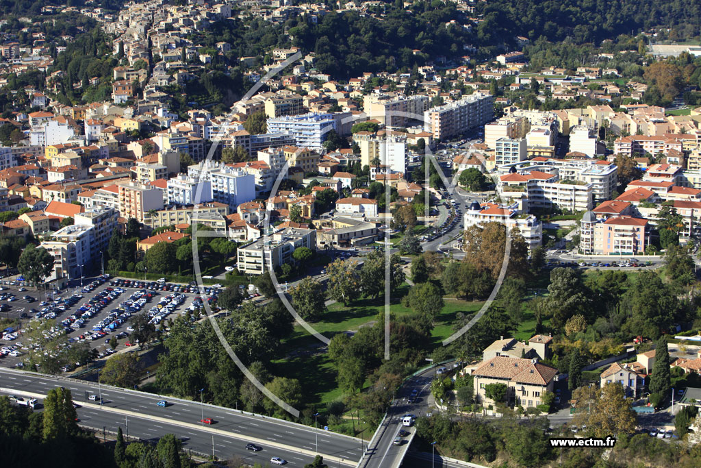 Photo arienne de Cagnes-sur-Mer (Alle des Tilleuls)