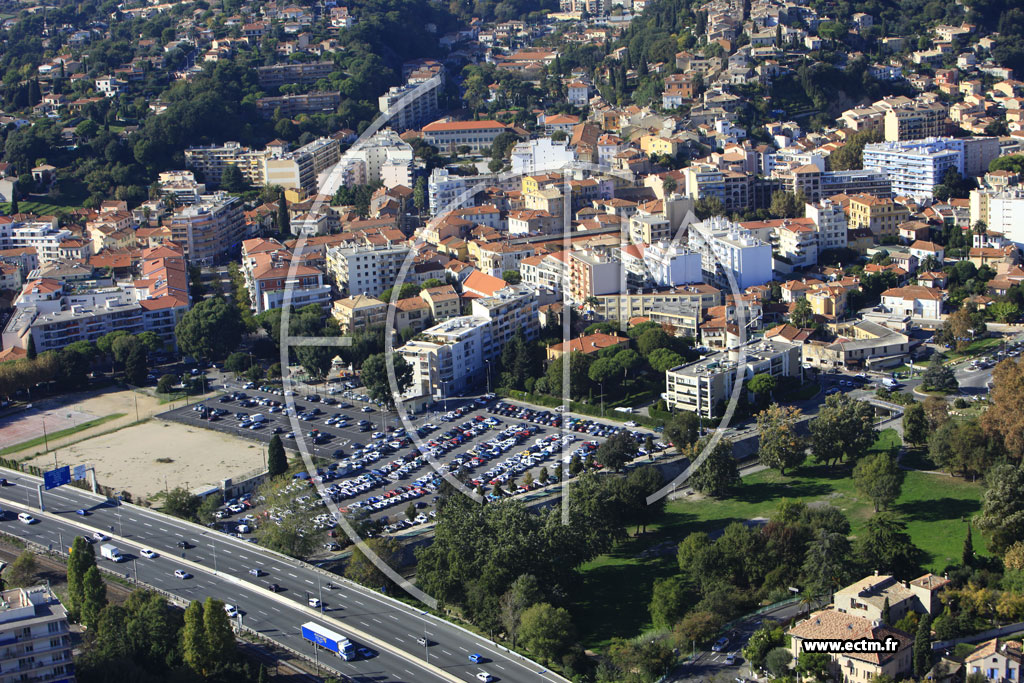 Photo arienne de Cagnes-sur-Mer (Alle des Tilleuls)