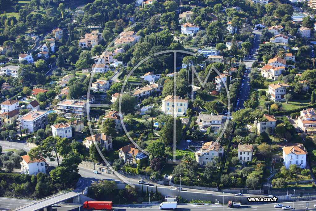 Photo arienne de Cagnes-sur-Mer (Avenue de la Gare)