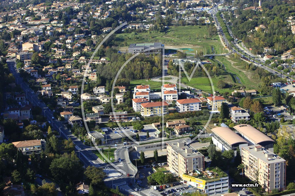 Photo arienne de Cagnes-sur-Mer (Avenue de la Colle)