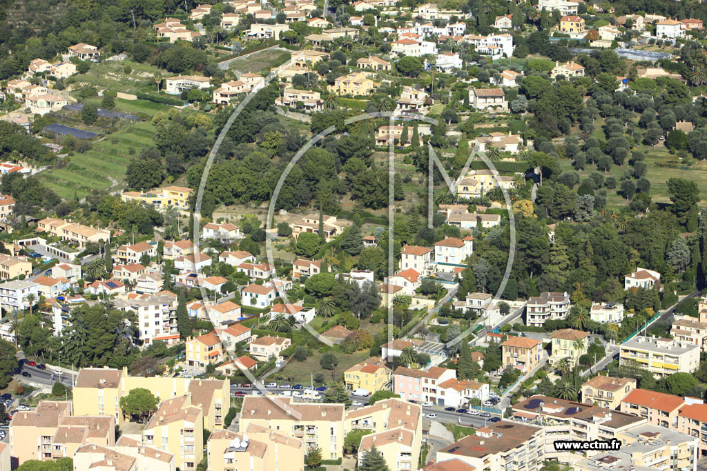 Photo arienne de Cagnes-sur-Mer (Avenue de la Gaude)