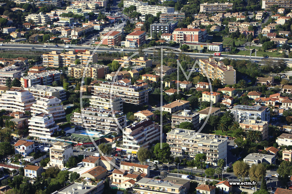 Photo arienne de Cagnes-sur-Mer (Avenue de Nice)