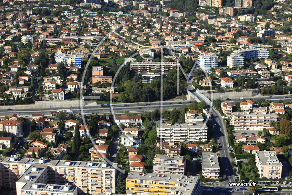 Photo arienne de Cagnes-sur-Mer (Avenue de Nice)