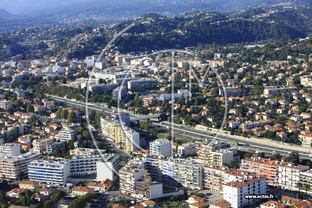 Photo arienne de Cagnes-sur-Mer (Avenue de Nice)