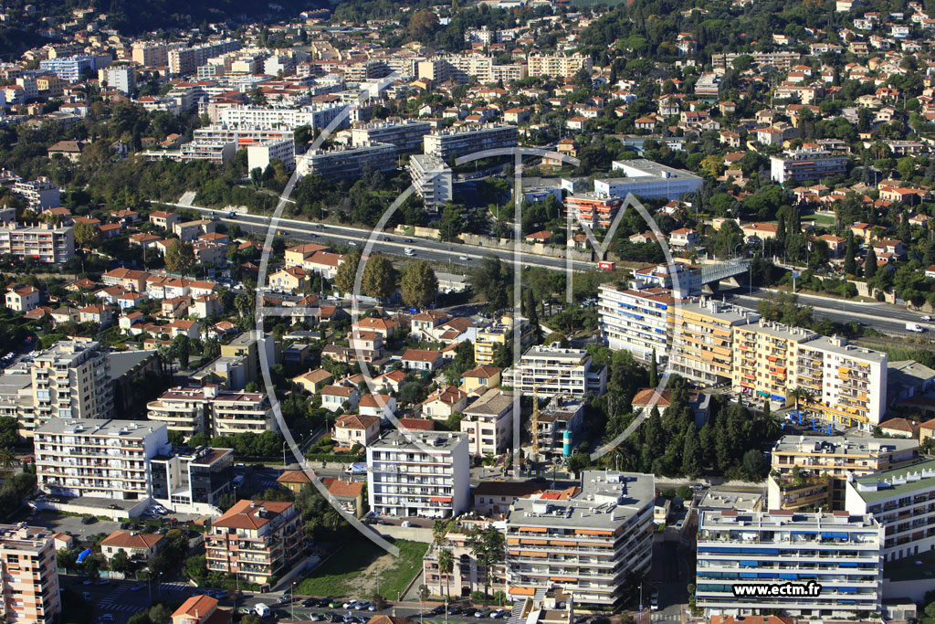 Photo arienne de Cagnes-sur-Mer (Avenue de Nice)