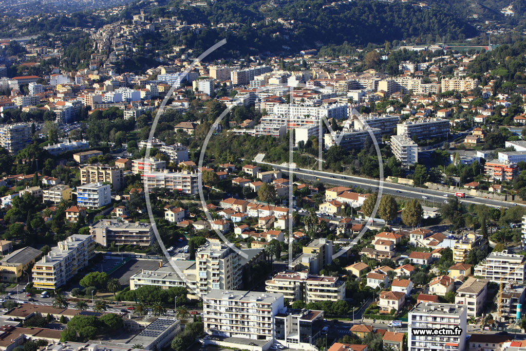 Photo arienne de Cagnes-sur-Mer (Avenue de Nice)