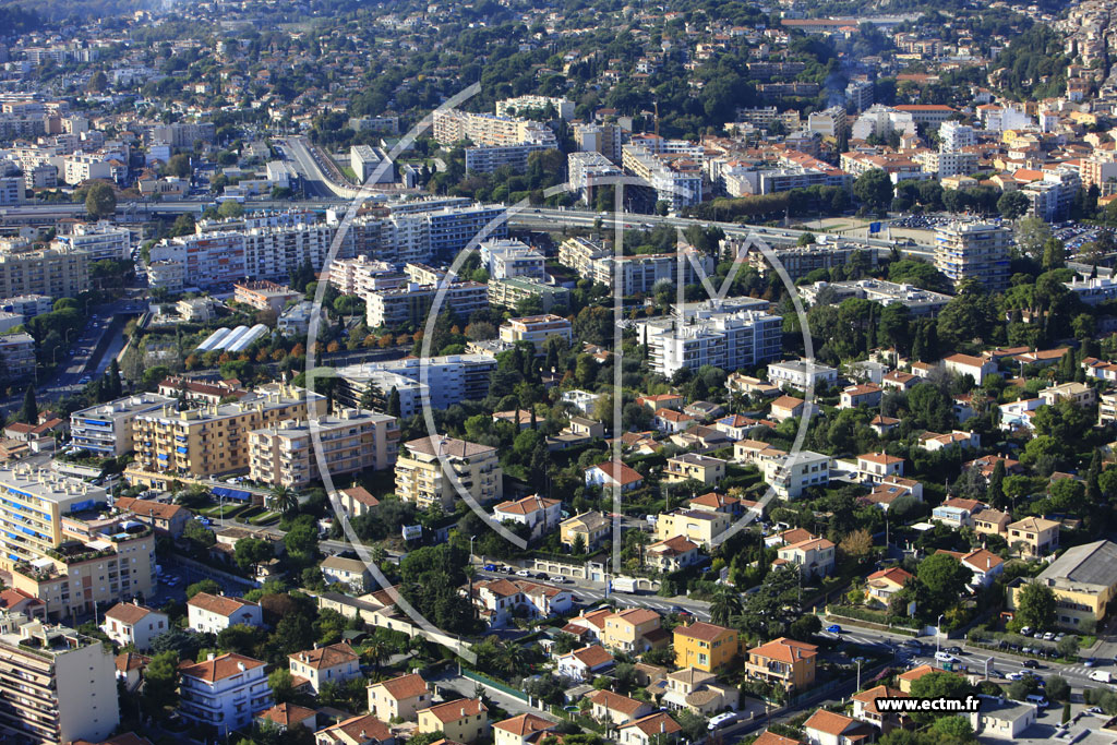 Photo arienne de Cagnes-sur-Mer (Avenue de Nice)