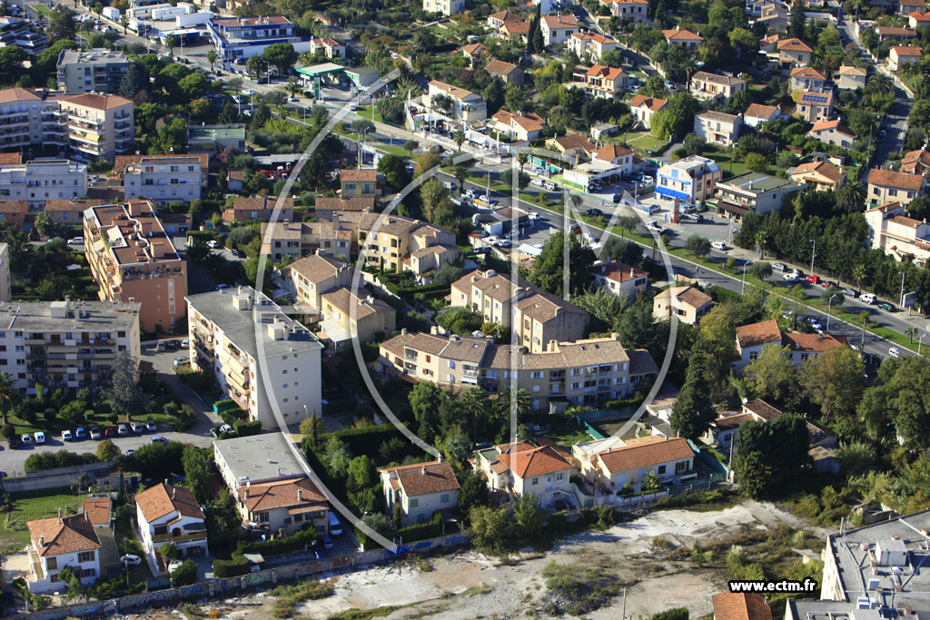Photo arienne de Cagnes-sur-Mer (Avenue des Alpes)