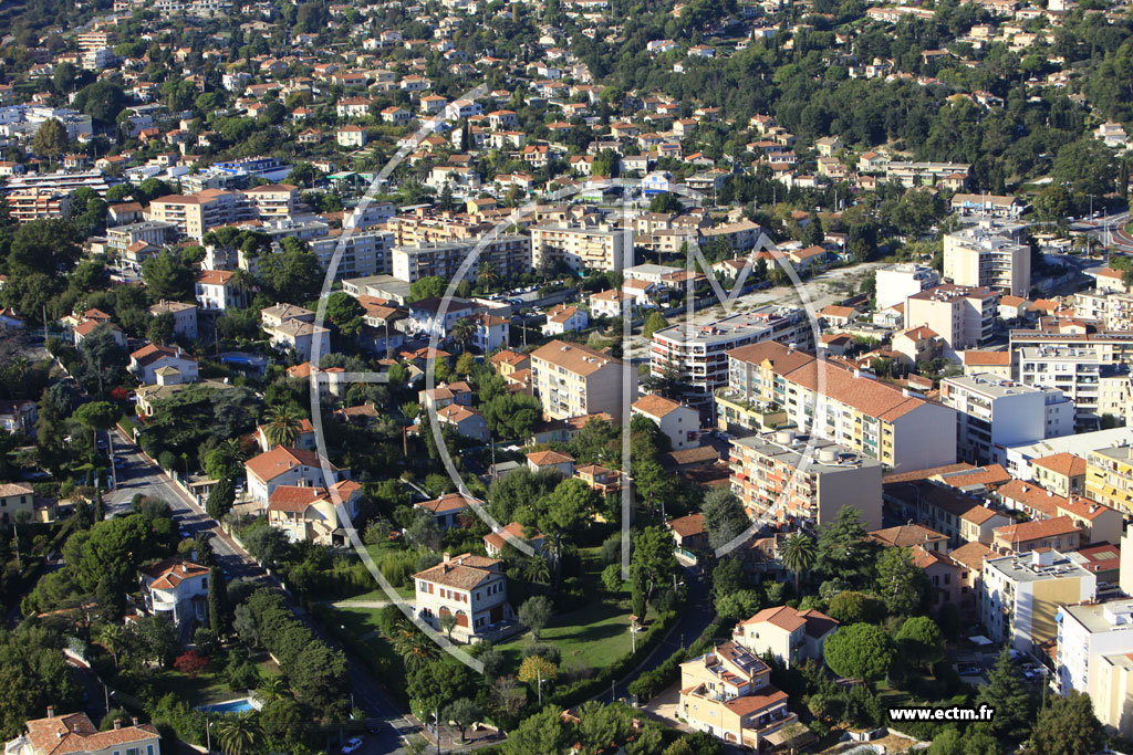 Photo arienne de Cagnes-sur-Mer (Avenue du Parc)
