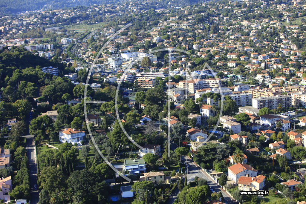 Photo arienne de Cagnes-sur-Mer (Avenue du Parc)
