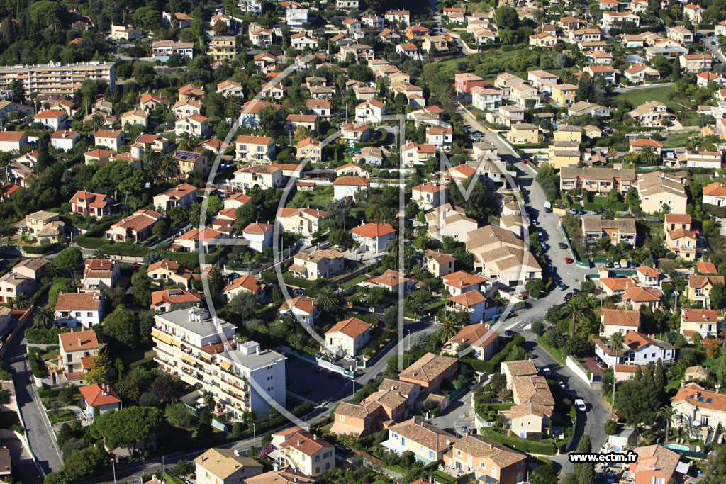 Photo arienne de Cagnes-sur-Mer (Avenue Saint-Exupry)