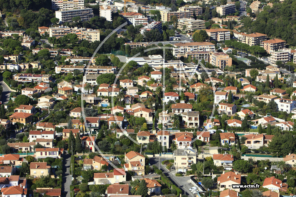 Photo arienne de Cagnes-sur-Mer (Avenue Ziem)
