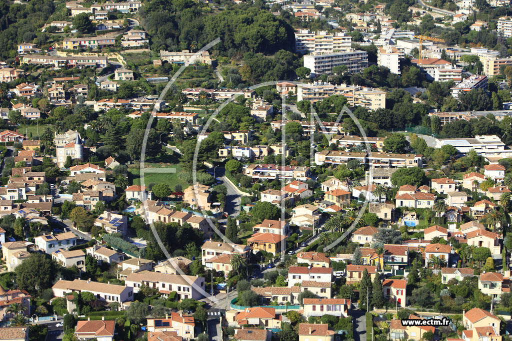 Photo arienne de Cagnes-sur-Mer (Avenue Ziem)