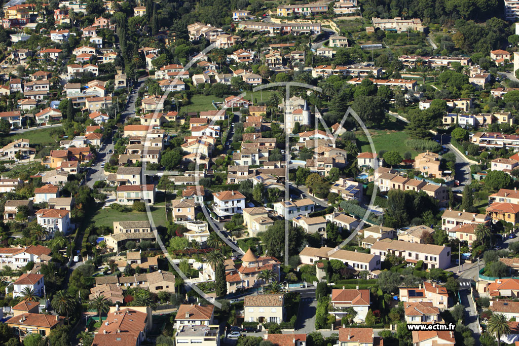 Photo arienne de Cagnes-sur-Mer (Avenue Ziem)